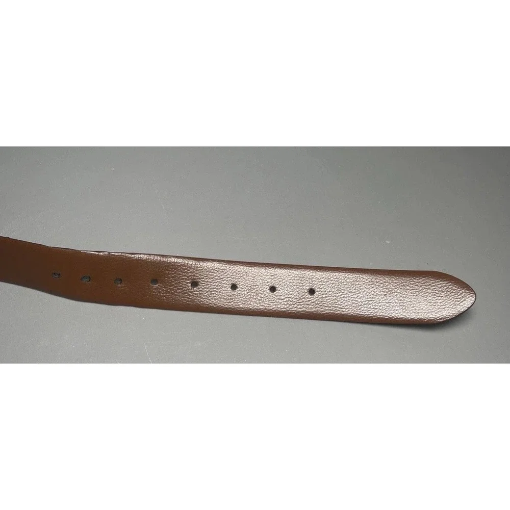 Joseph Abboud‎ Mens Black Genuine Leather Belt Size 38 Handcrafted Italy